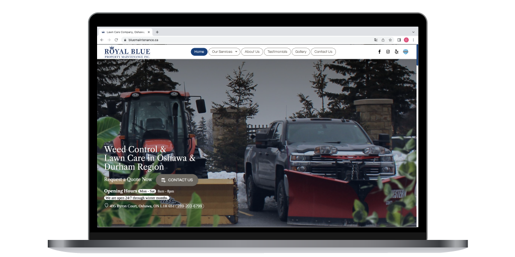 Customer Case Study: Royal Blue Property Maintenance